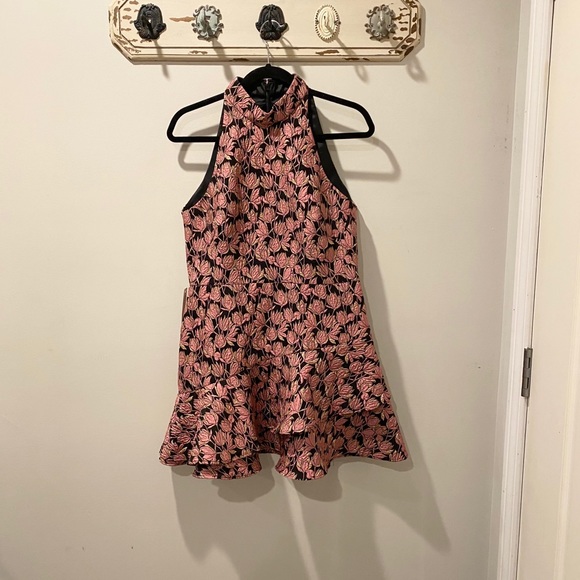 NWT ML Monique Lhuillier Rita Ruffled Mini Dress - Picture 15 of 15